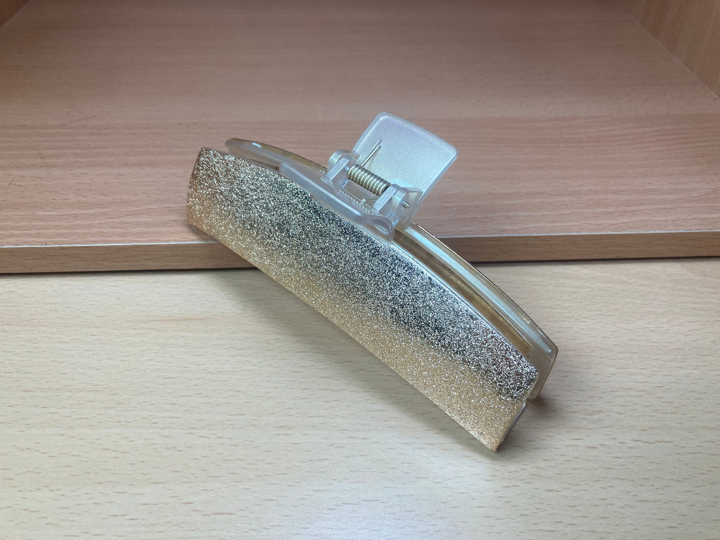 Tiny Treasures Seoul - Shimmer Gold Long Bar Hair Claw