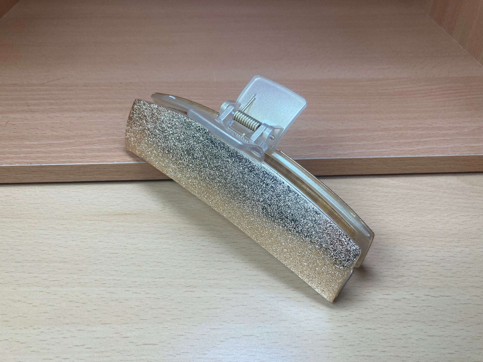 Tiny Treasures Seoul - Shimmer Gold Long Bar Hair Claw