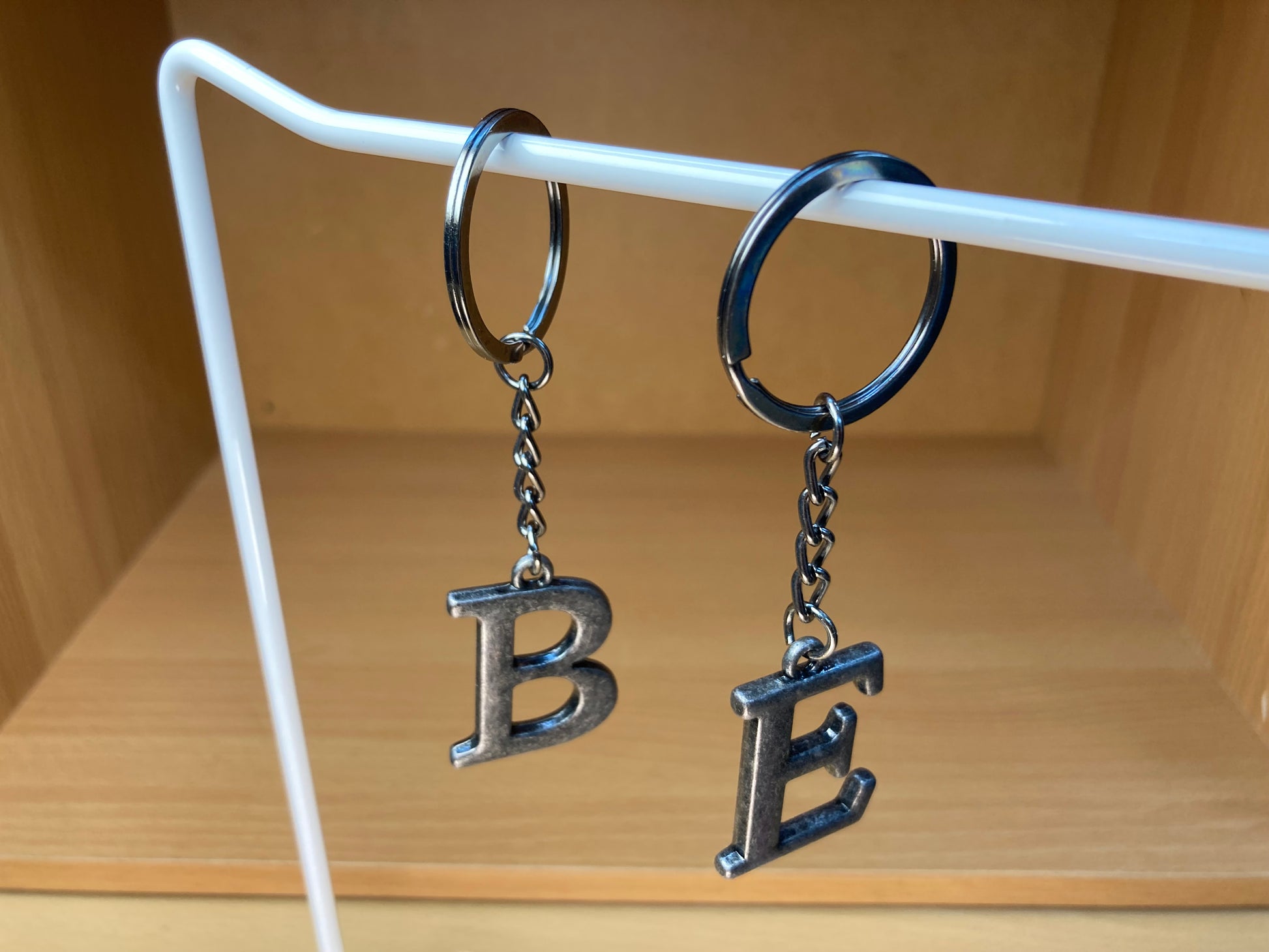 Tiny Treasures Seoul - Vintage Initial B Key Chain