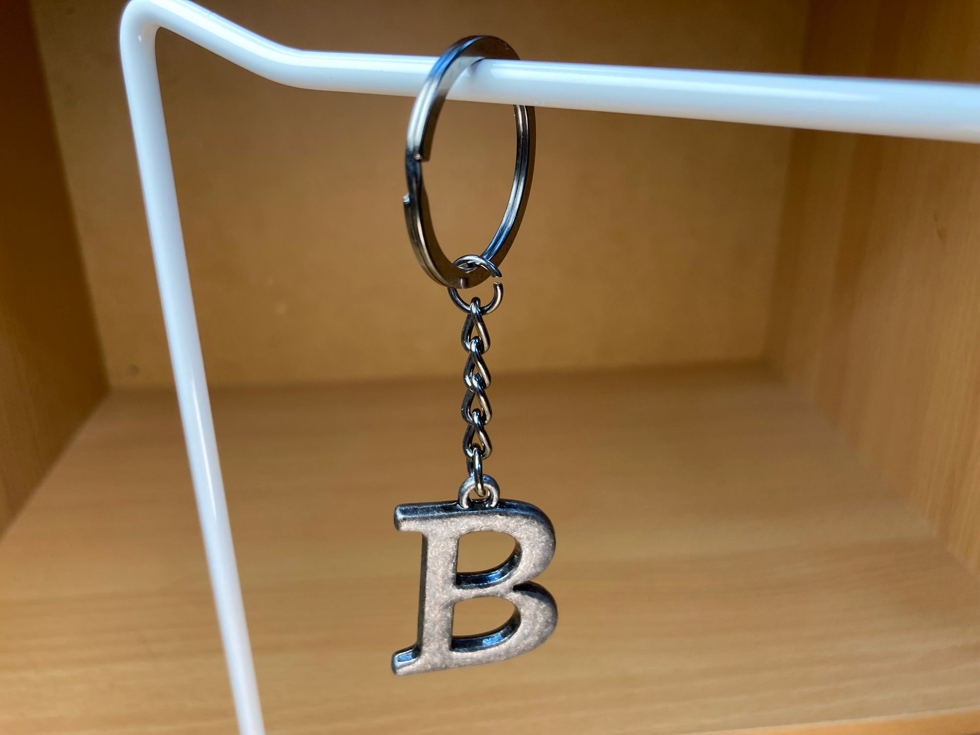 Tiny Treasures Seoul - Vintage Initial B Key Chain