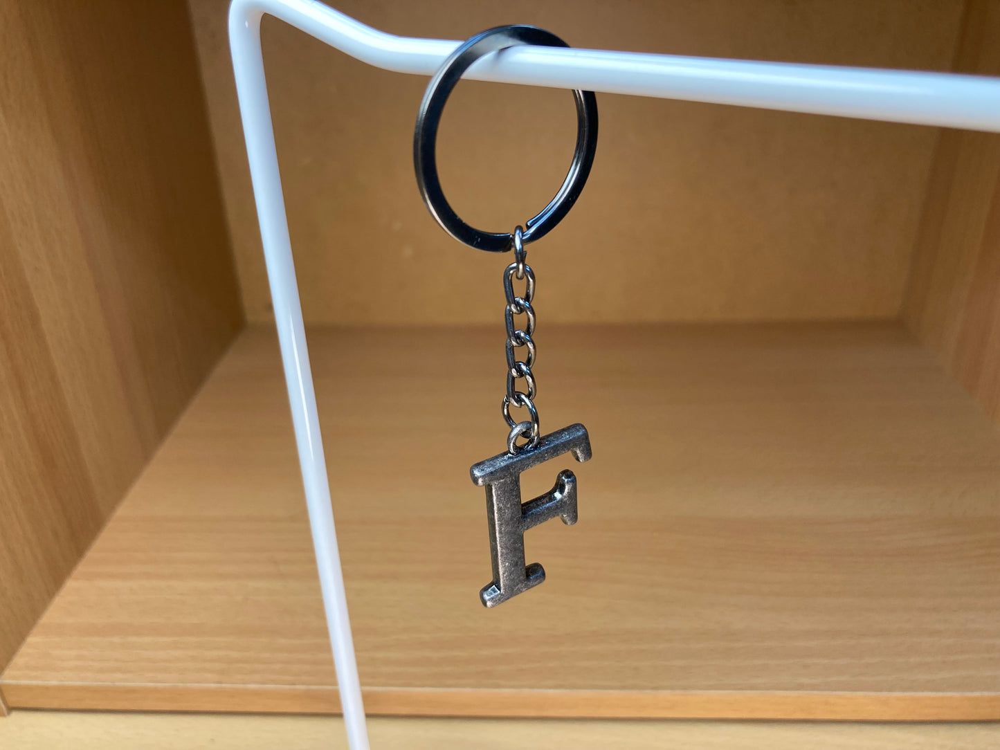 Tiny Treasures Seoul - Vintage Initial F Key Chain