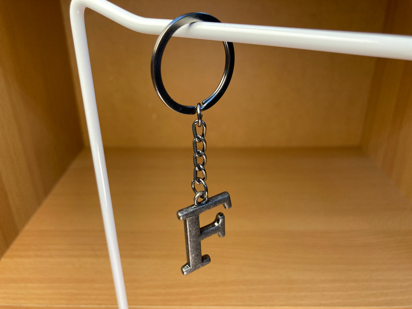 Tiny Treasures Seoul - Vintage Initial F Key Chain