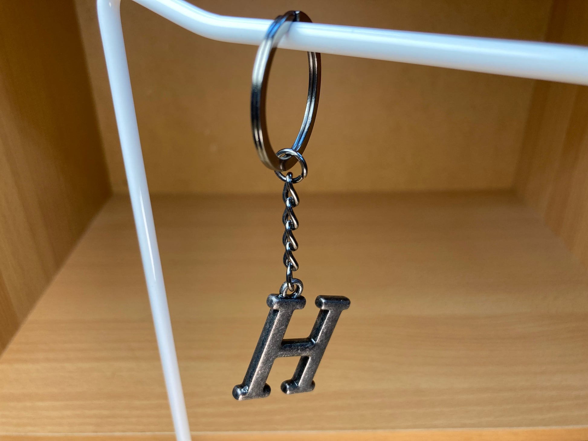 Tiny Treasures Seoul - Vintage Initial H Key Chain