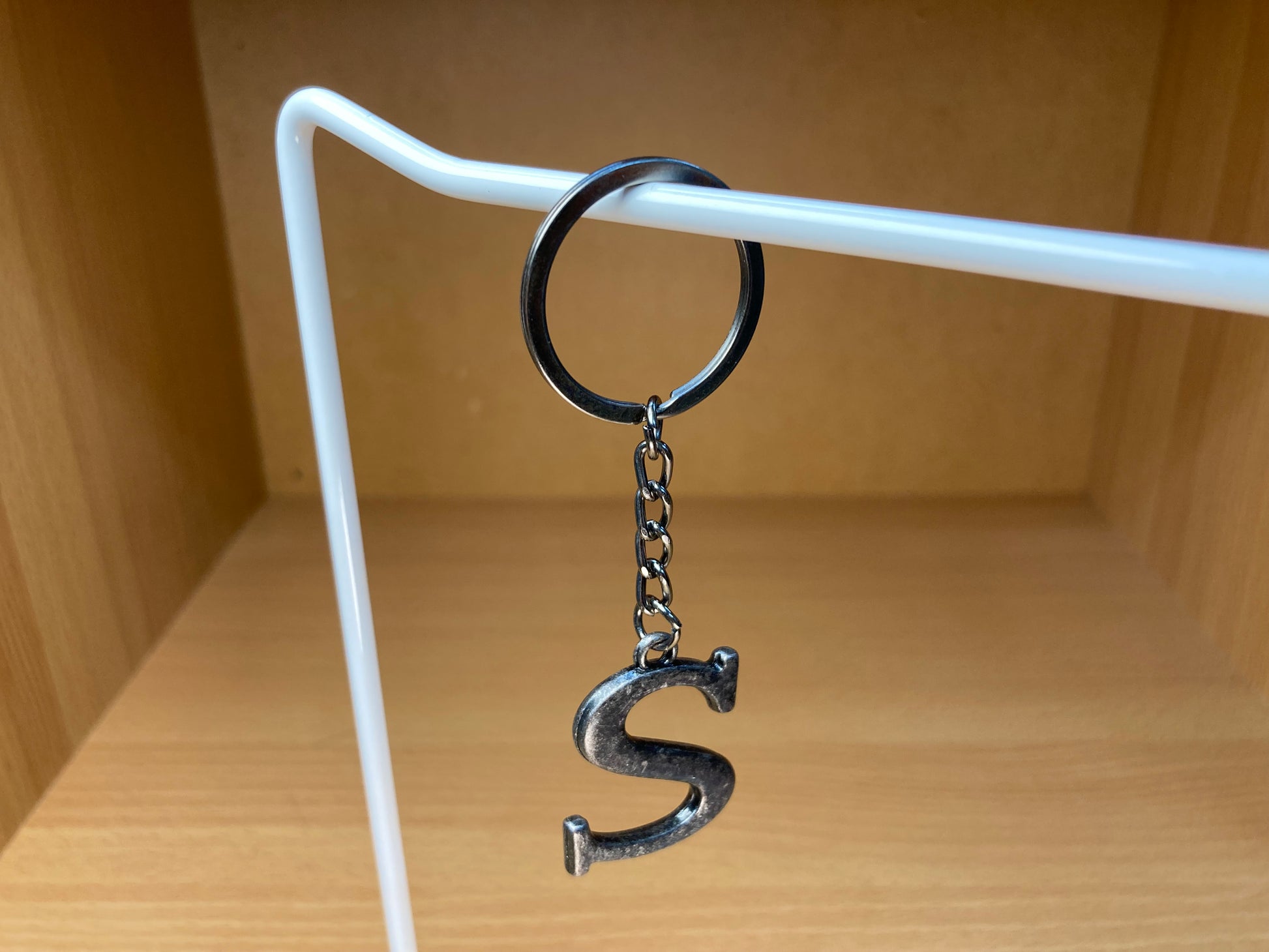 Tiny Treasures Seoul - Vintage Initial S Key Chain